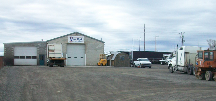 Van Dyk Truck Repair Service Lot